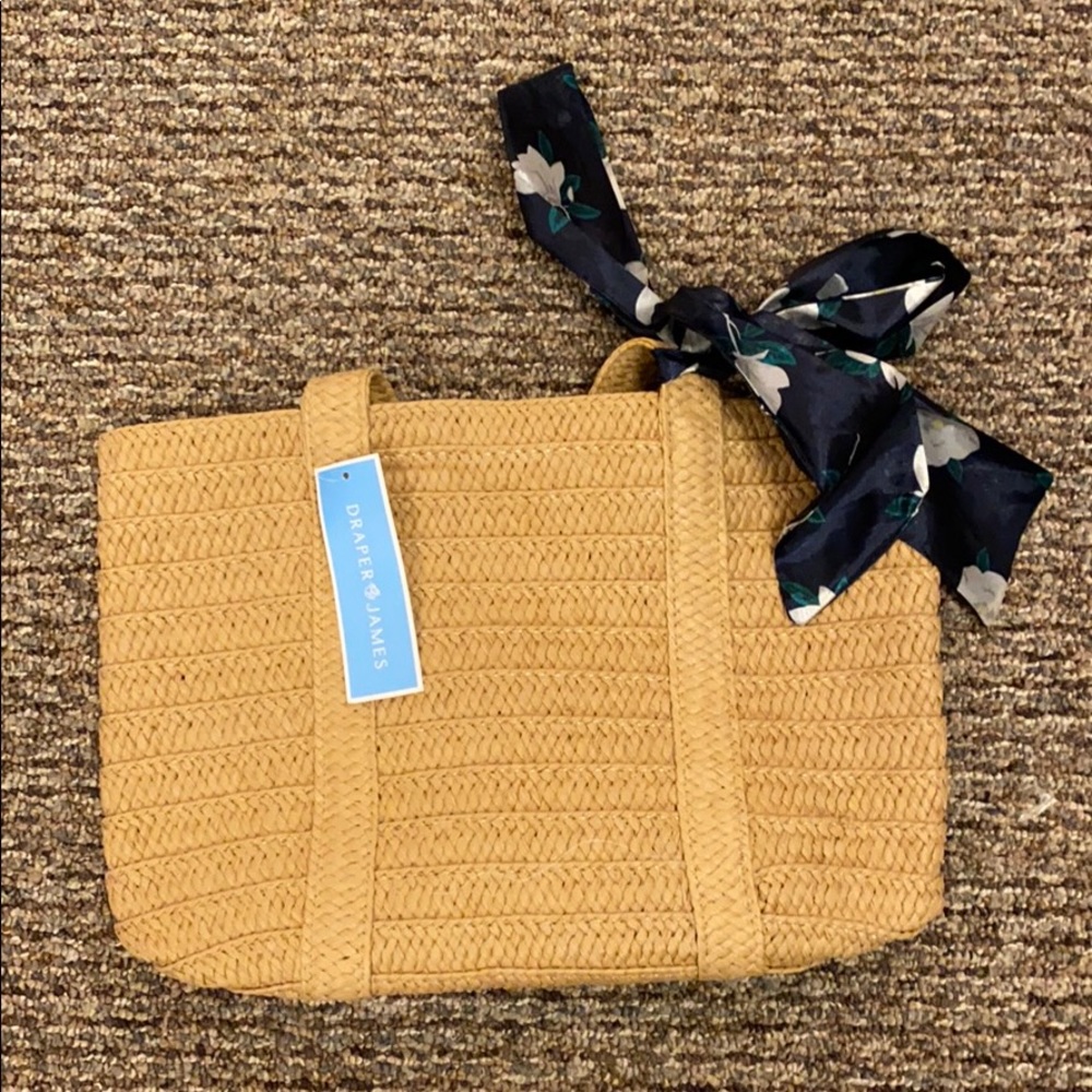 NEW Draper James Everyday Straw bag